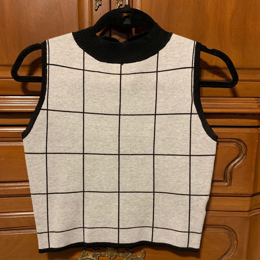 Lucy Paris Sleeveless Sweater